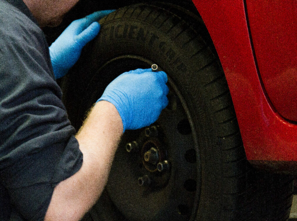 Contrôle de pneu